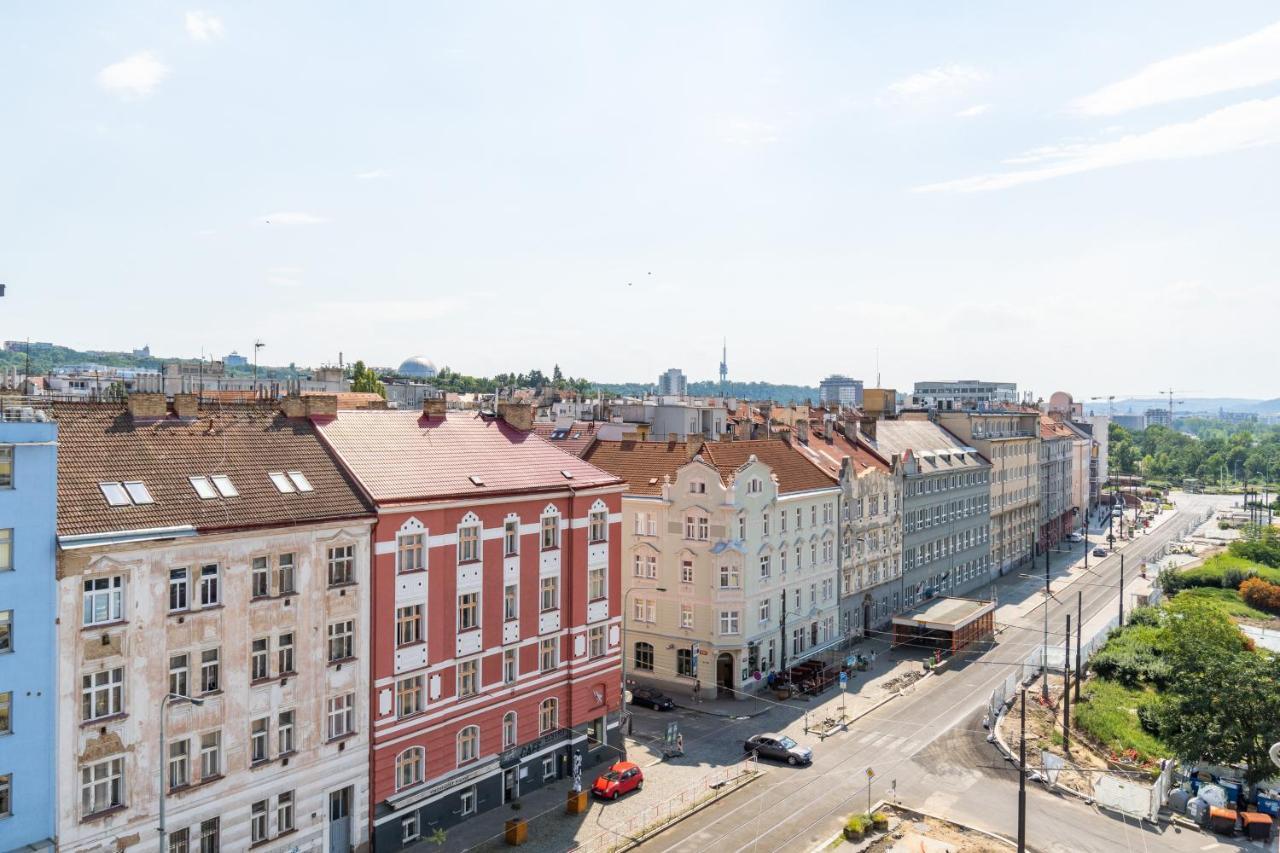 Brand New Studio Apartment #21 With Free Secure Parking In The Center Prag Exteriör bild